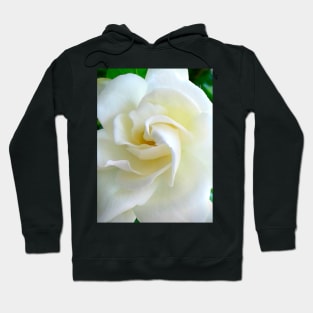 White Flower Hoodie